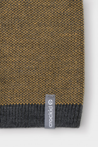 Шапка для мальчика, артикул: КВ 20356, цвет: коричневый - 2 фото