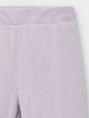 Брюки для девочки, артикул: КР 400913, цвет: фиолетовый - 2 фото
