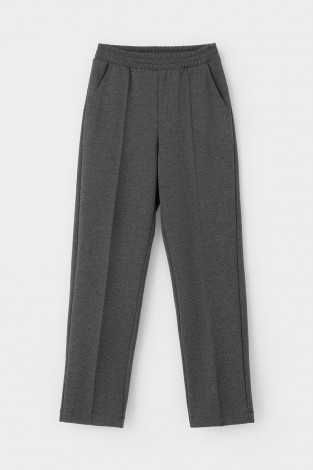 Брюки женские для мам, артикул: ЕВТ 4118, цвет: темно-серый - 2 фото
