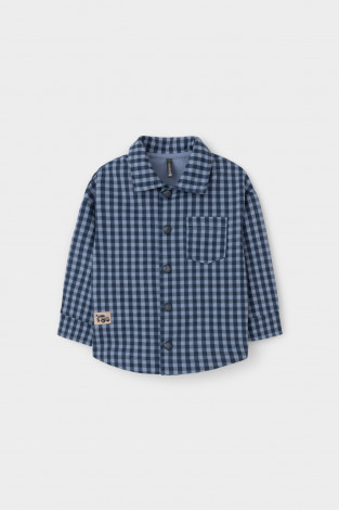 Рубашки для мальчика, артикул: КР 302609, цвет: голубой - 2 фото