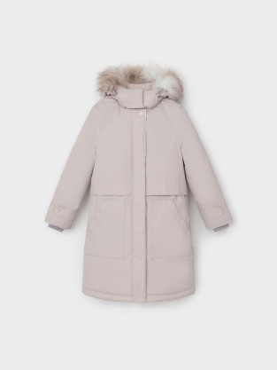 Куртка для девочки, артикул: ВК 38125/2 ГР, цвет: серый - 2 фото