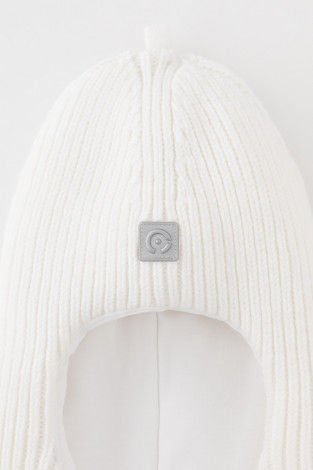 Шапка для девочки, артикул: КВ 20363/24ш, цвет: белый - 2 фото