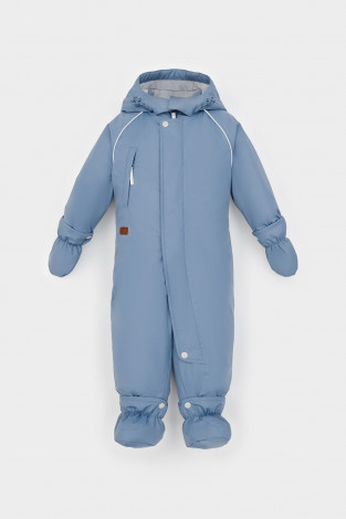 Комбинезоны утепленные для мальчика, артикул: ВК 60118/3 ГР, цвет: голубой - 2 фото