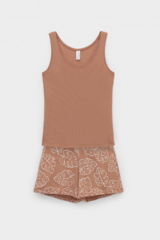 Комплекты для дома для мам, артикул: Е 20039/24, цвет: коричневый - 2 фото