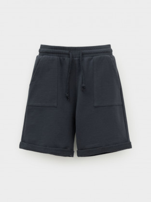 Шорты для мальчика, артикул: КР 400642, цвет: темно-синий - 2 фото