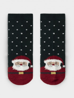 Носки для девочки, артикул: К 9658/5 ФВ, цвет: зеленый - 2 фото