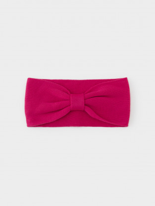 Шапка для девочки, артикул: КВ 20378/25, цвет: ярко-розовый - 2 фото