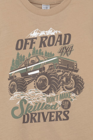 Пижама для мальчика, артикул: К 1599-1, цвет: бежевый - 2 фото