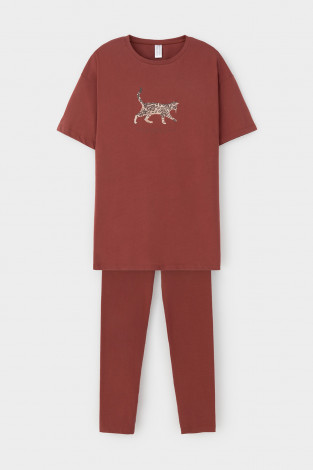 Комплекты для дома для мам, артикул: Е 20099/24, цвет: коричневый - 2 фото