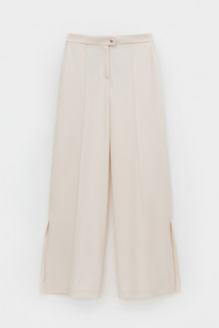 Брюки женские для мам, артикул: ЕВТ 4089, цвет: сливки2 - 2 фото