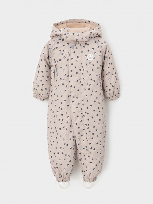 Комбинезоны утепленные для девочки, артикул: ВК 60138/н/2 УЗГ, цвет: бежевый - 2 фото