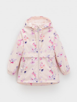 Куртка для девочки, артикул: ВК 32191/н/1 УЗГ, цвет: светло-розовый - 2 фото