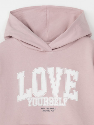 Худи для девочки, артикул: КР 302676-1, цвет: розовый - 2 фото