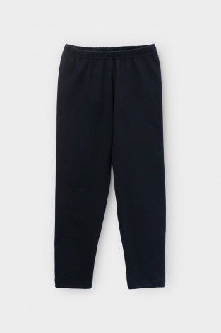 Лосины для девочки, артикул: К 400580, цвет: черный - 2 фото