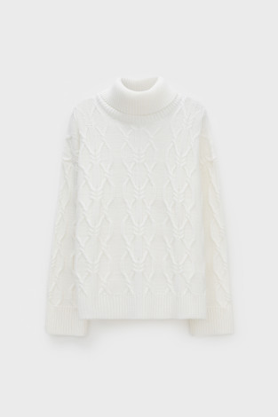 Джемперы женские для мам, артикул: ЕВ 30234/ш, цвет: белый - 2 фото