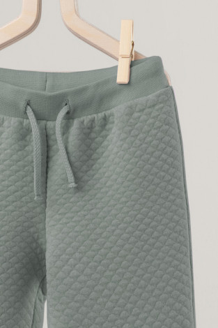 Брюки для мальчика, артикул: К 400508, цвет: зеленый - 2 фото