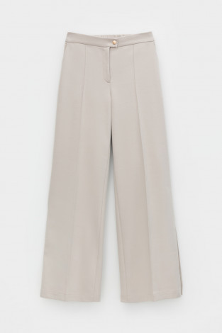 Брюки женские для мам, артикул: ЕВТ 4089, цвет: бежевый - 2 фото