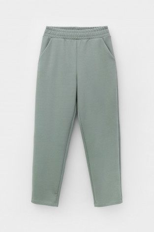 Брюки женские для мам, артикул: ЕВТ 4059/24, цвет: зеленый - 2 фото