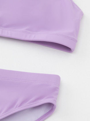 Купальник для девочки, артикул: ТК 17020/1 ФВ, цвет: светло-розовый - 2 фото