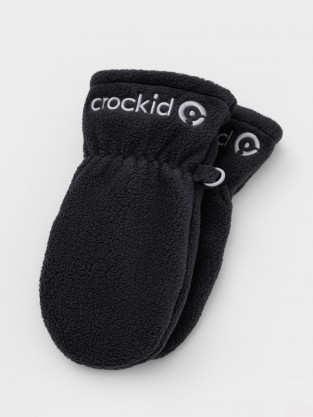 Рукавицы для мальчика, артикул: ФЛ 10000/25/60 ГР, цвет: темно-серый - 2 фото