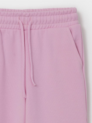 Брюки для девочки, артикул: КР 400935, цвет: розовый - 2 фото