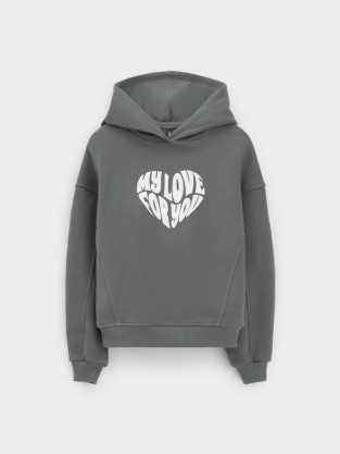 Худи для девочки, артикул: КР 302815, цвет: зеленый - 2 фото