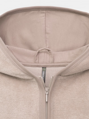 Халат для девочки, артикул: К 5766, цвет: бежевый - 2 фото