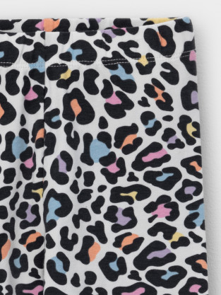 Лосины для девочки, артикул: КР 4074-1, цвет: сахар - 2 фото