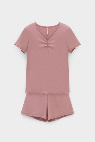 Комплекты для дома для мам, артикул: Е 20191, цвет: розовый - 2 фото