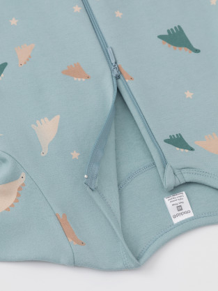 Комбинезон для новорожденных, артикул: К 6192, цвет: голубой - 2 фото