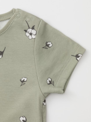 Футболка для новорожденных, артикул: К 301156, цвет: зеленый - 2 фото