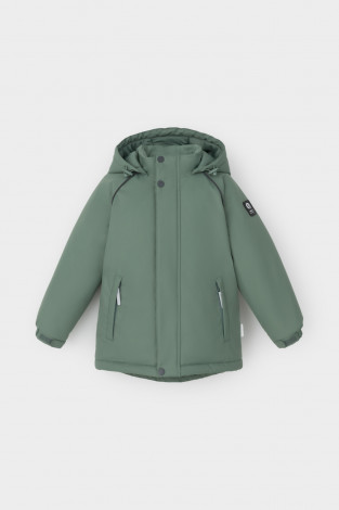 Куртки для мальчика, артикул: ВК 36085/3 ГР, цвет: зеленый - 2 фото