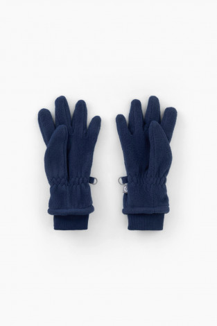 Перчатки для мальчика, артикул: ФЛ 10001/25/58 ГР, цвет: синий - 2 фото