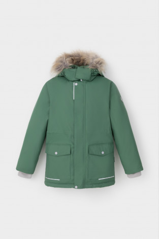 Куртки для мальчика, артикул: ВК 36103/1 ГР ( 98-122), цвет: зеленый - 2 фото
