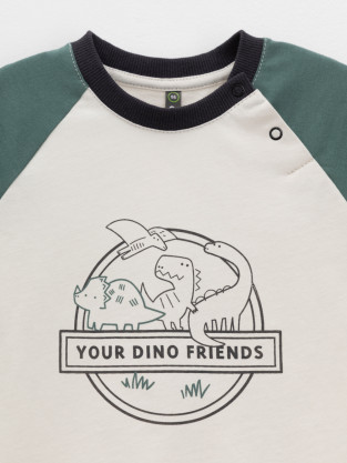 Футболка для мальчика, артикул: КР 302849, цвет: бежевый - 2 фото