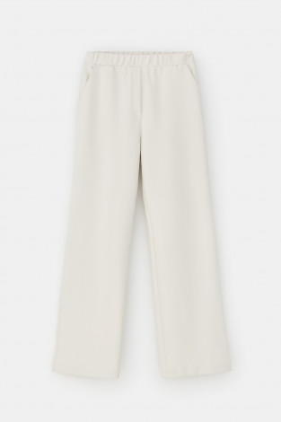 Брюки женские для мам, артикул: ЕВТ 4144, цвет: бежевый - 2 фото