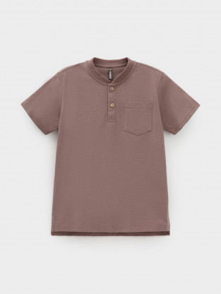 Футболка для мальчика, артикул: КР 302391, цвет: коричневый - 2 фото
