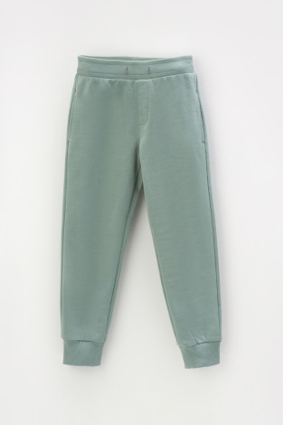 Брюки для мальчика, артикул: КР 400612, цвет: зеленый - 2 фото