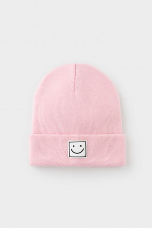 Шапка для девочки, артикул: КВ 20397/ш, цвет: розовый - 2 фото
