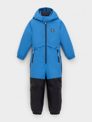 Комбинезоны утепленные для мальчика, артикул: ВК 60126/2 УЗГ, цвет: голубой - 2 фото
