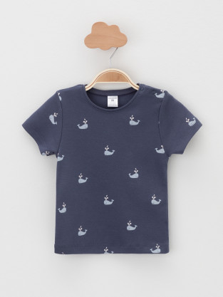 Футболка для новорожденных, артикул: К 301156-2уп, цвет: синий - 2 фото