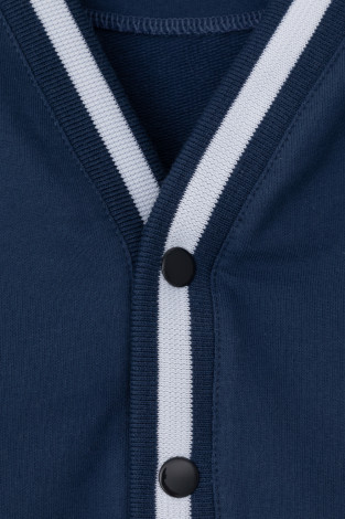 Жакет для мальчика, артикул: КР 302750-1, цвет: синий - 2 фото