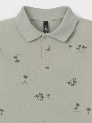 Футболка для мальчика, артикул: КР 302416-1, цвет: зеленый - 2 фото