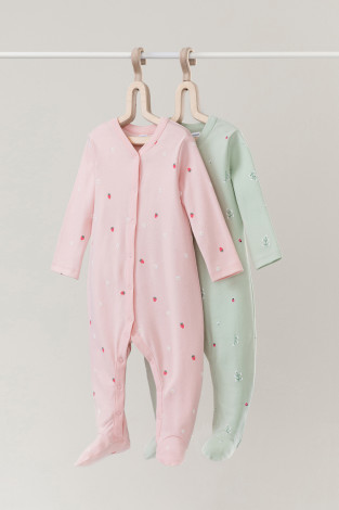 Комбинезон для новорожденных, артикул: К 6025-2уп, цвет: зеленый - 2 фото