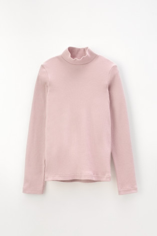 Водолазки для девочки, артикул: КР 302180, цвет: розовый - 2 фото