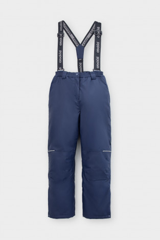 Брюки утепленные, артикул: ВК 40008/23/4 ГР, цвет: синий - 2 фото