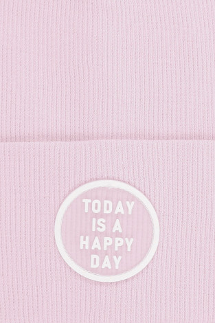 Шапка для девочки, артикул: К 8149/25, цвет: розовый - 2 фото