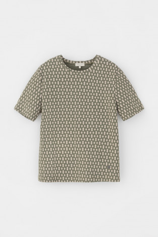 Футболки женские для мам, артикул: ЕВТ 3216, цвет: зеленый - 2 фото