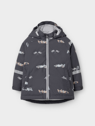 Куртки для мальчика, артикул: ВК 30161/н/2 ГР, цвет: темно-серый - 2 фото