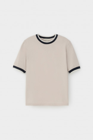 Футболки женские для мам, артикул: ЕВТ 3127, цвет: бежевый - 2 фото